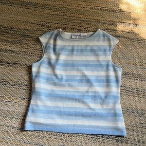 Kathy Ireland Striped Top